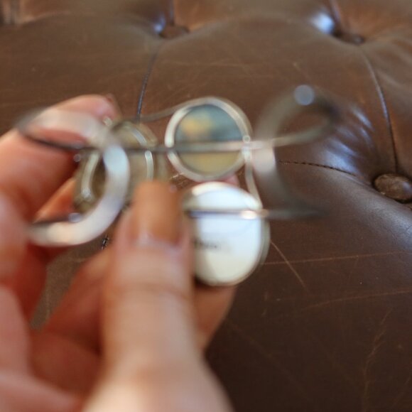 Melissa Joy Manning OOAK sterling silver, tigers eye, agate & fossil cuff MJM - Picture 9 of 16